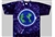 3XL Earth tie dye t-shirt, Big world tie dye shirt, Big Man Hippie shirt, Globe tie dye shirt, Plus size tie dye shirt