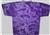 3XL Purple Crinkle tie dye t-shirt