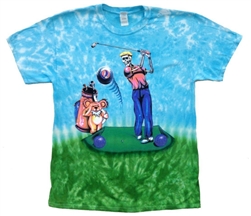 4XL Grateful Dead Golfer tie dye shirt