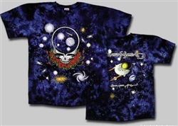 4XL Space Your Face Grateful Dead tie dye t-shirt