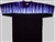 Amethyst Gem Top tie dye shirt, Black and Purple tie dye shirt