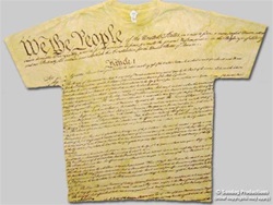 4XL US Constitution Shirt