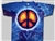 4XL Peace Sign tie dye t-shirt