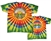 5XL Grateful Dead Circle Dancing Bears tie dye shirt