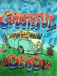 5XL Grateful Dead Circle Dancing Bears tie dye shirt