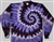 Pale Moon long sleeve tie dye shirt, purple and grey swirl long sleeve tie dye shirt, purple long sleeve tie dye shirt