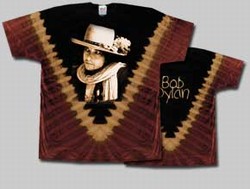 Bob Dylan tie dye t-shirt by allcollegestuff.com,
