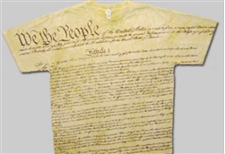 US Men's Constitution t-shirt, United States of America Constitution shirt