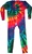 Extreme Rainbow swirl Union Suit or we like to call them one piece long john's