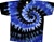Blue, gray and blacktie dye shirt by allcollegestuff.com