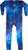 Blue twilight swirl Union Suit or we like to call them one piece long john's